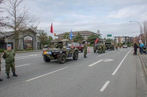 AAM Transport Section awaits arrival of 11 (Victoria) Field Ambulance