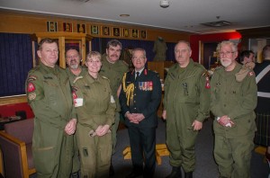 AAM Historical Vehicle Team with Surgeon General, BGen Colin McKay